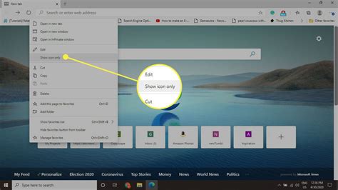 Add a site to my favorites in Microsoft Edge .